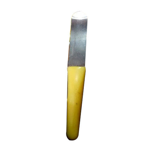 Dental Plaster Spatula - Curved Stainless Steel Spatula for Dental Stone & Plaster Mixing