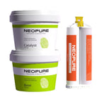 NeoEndo Neopure A-Silicone Impression Material – Hydrophilic VPS Putty + Light Body Kit