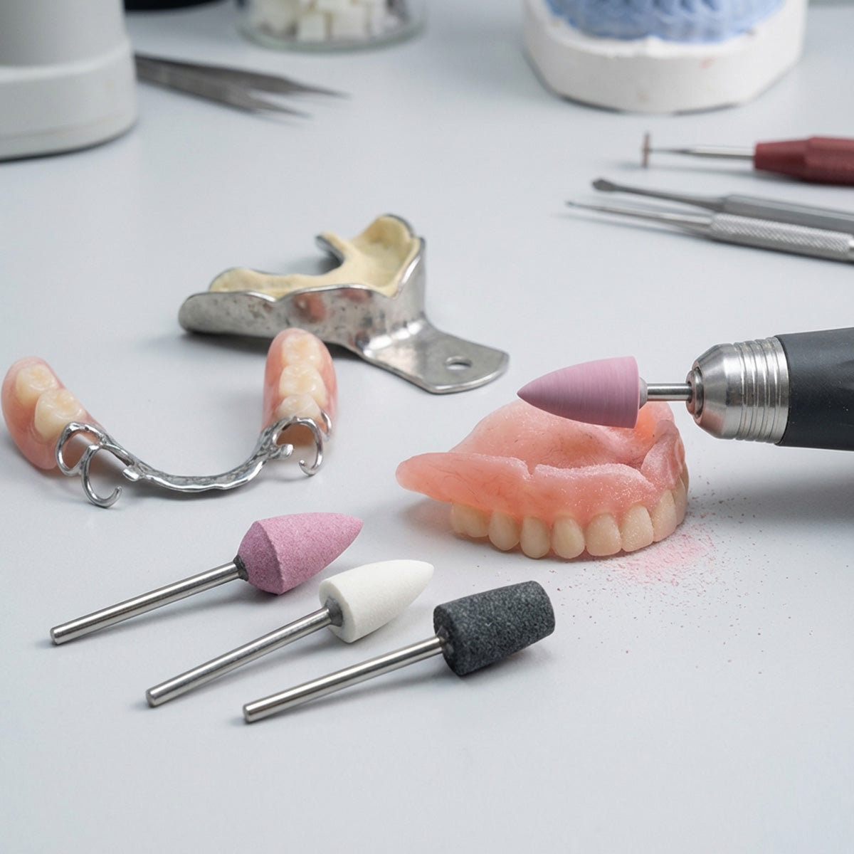 Samit Acrylic Trimmer – Dental Acrylic Polishing & Finishing Stones