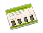 Mailyard Fiber Post with 4 Drill- High-Intensity Quartz Glass Fiber Resin Post – 20 Posts + 4 Matching Drills