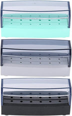 Bur BOX - 18-hole Autoclavable Dental Sterilization and Disinfection Bur box.