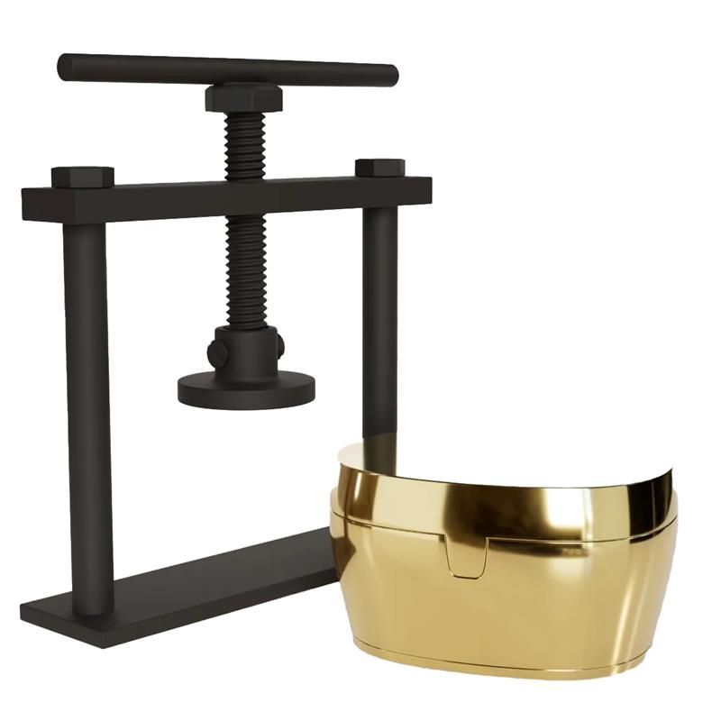 CLASSIC Dental Flask & Clamp – Denture Processing Compression Device