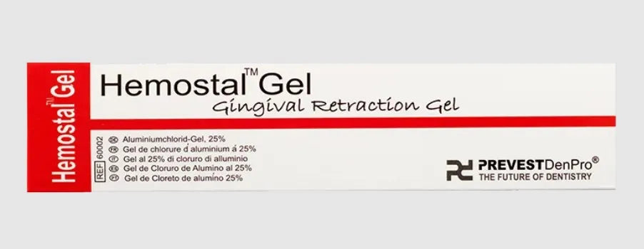 Prevest Hemostal Gel – Dental Hemostatic Gel for Gingival Retraction & Bleeding Control