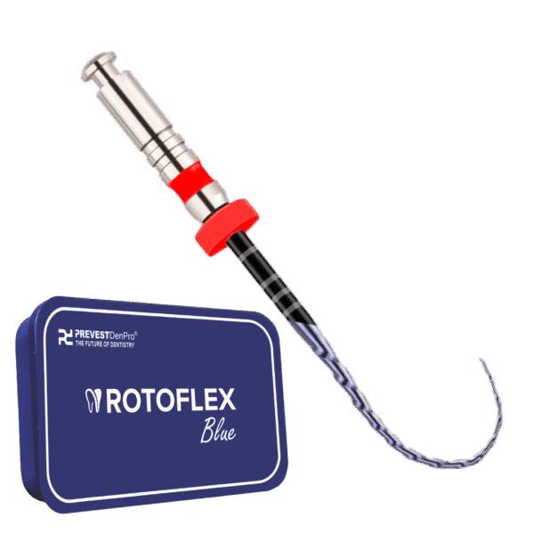 ROTOFLEX Blue Controlled Memory NiTi Rotary Files 40/06 – 25mm