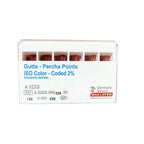 DENTSPLY Gutta Percha Points 2% Taper (Pack of 120)