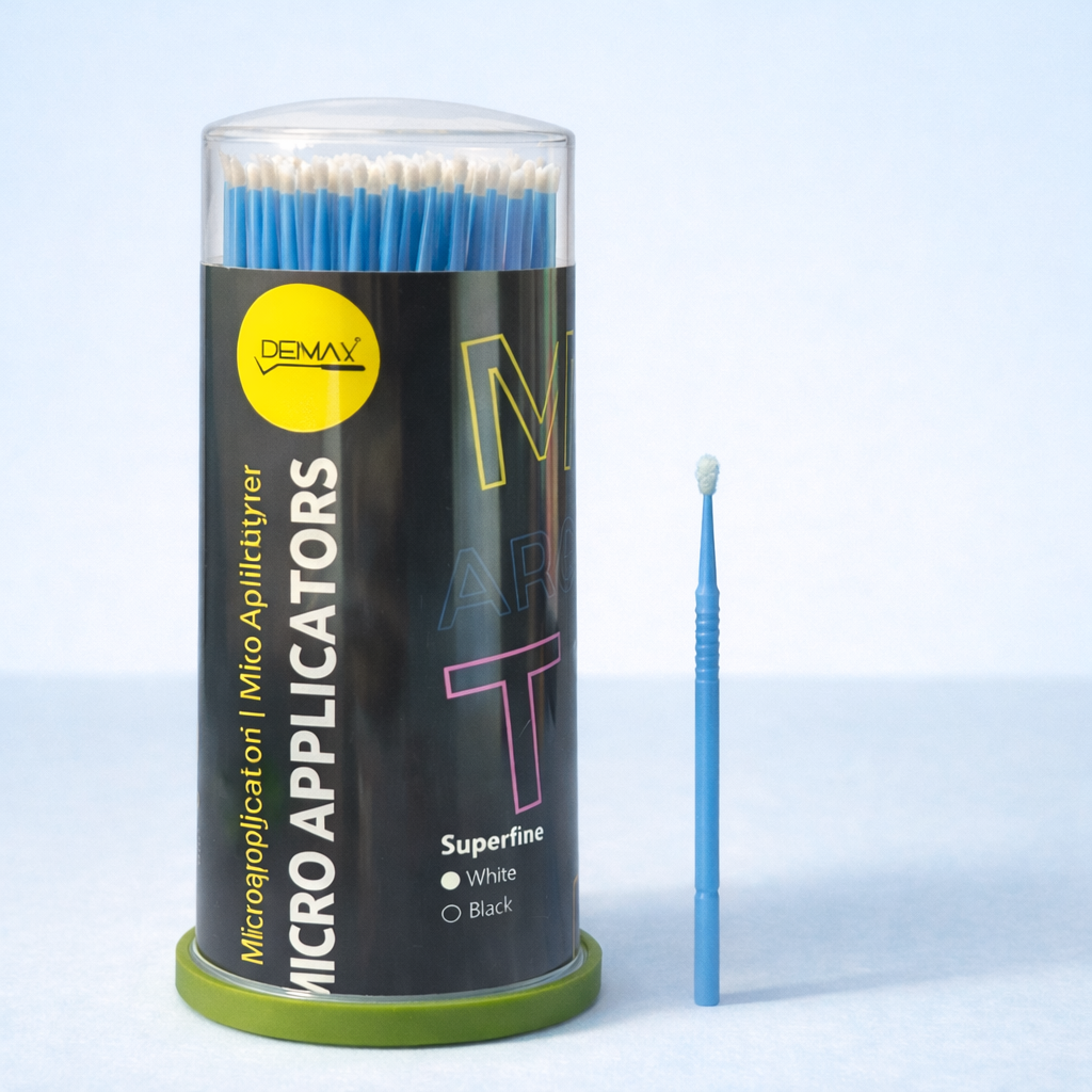 Denmax Micro Applicators Regular Blue 2mm (Tube of 100)