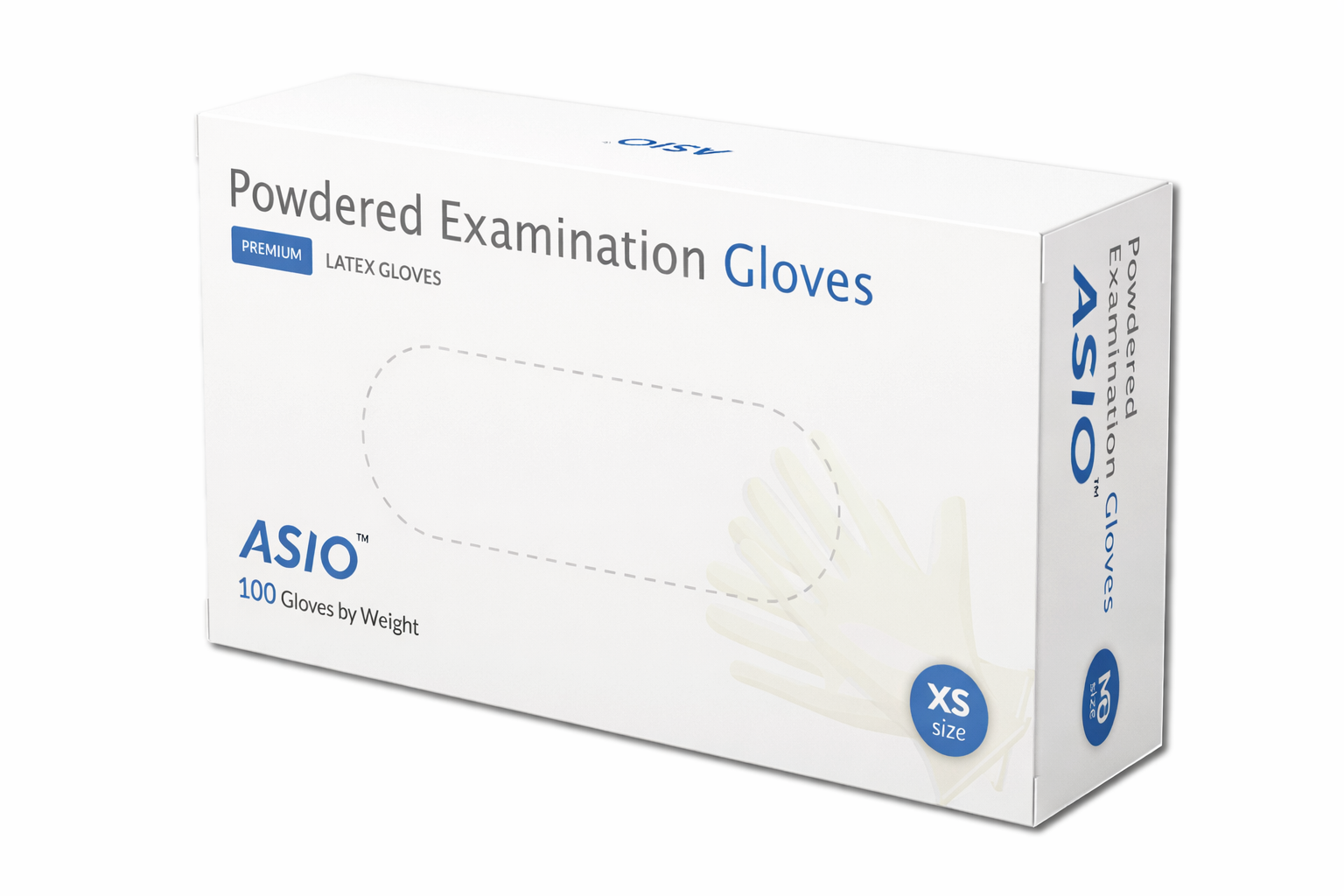 ASIO Latex Powdered Examination Gloves – Medical Grade Hand Protection for Dental & Clinical Use | Buy Online India