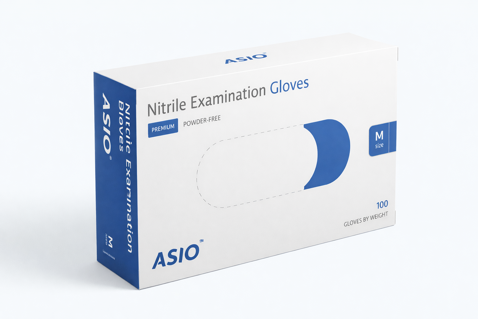 ASIO Latex Powdered Examination Gloves – Medical Grade Hand Protection for Dental & Clinical Use | Buy Online India