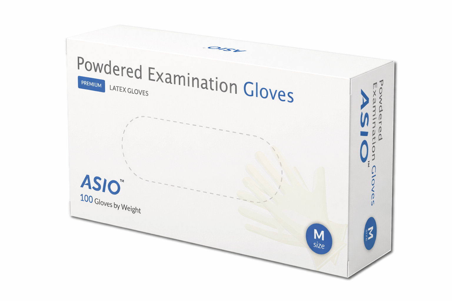 ASIO Latex Powdered Examination Gloves – Medical Grade Hand Protection for Dental & Clinical Use | Buy Online India