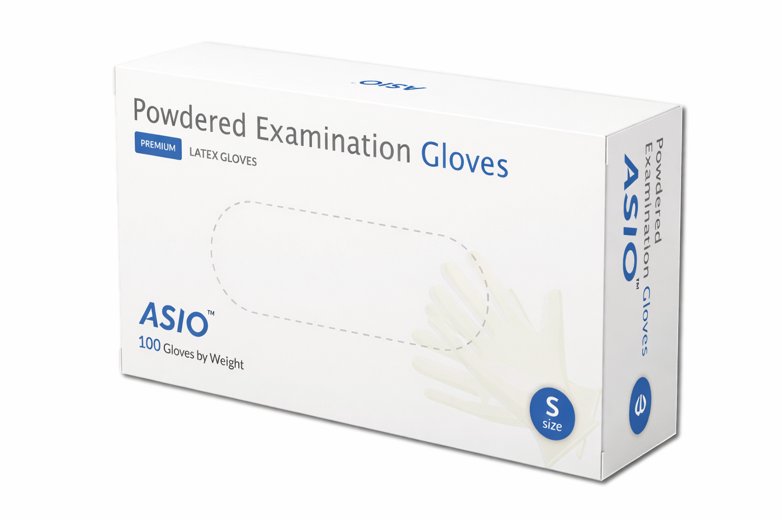 ASIO Latex Powdered Examination Gloves – Medical Grade Hand Protection for Dental & Clinical Use | Buy Online India