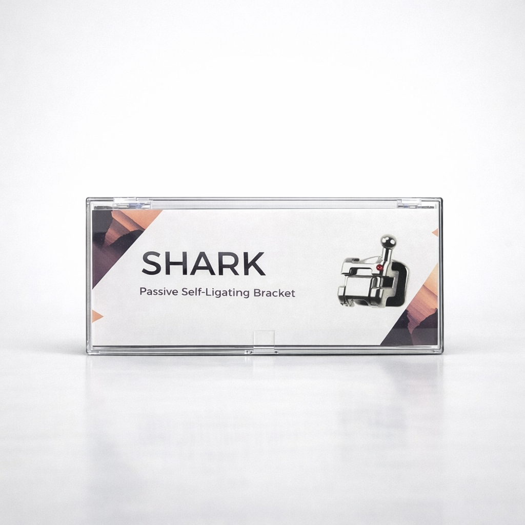 SHARK – Passive Self-Ligating Brackets|SLB KIT|Metal SLB Kit