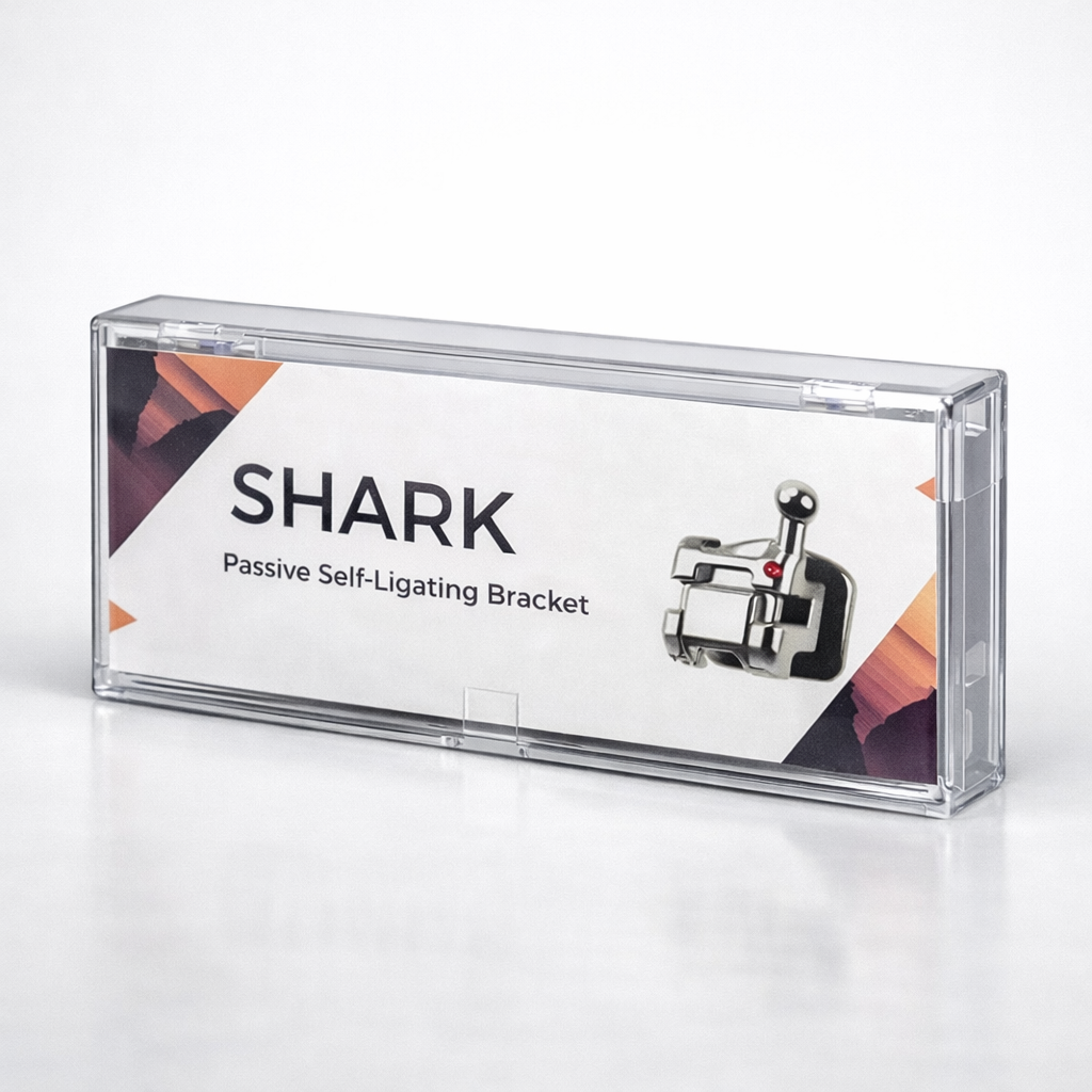 SHARK – Passive Self-Ligating Brackets|SLB KIT|Metal SLB Kit