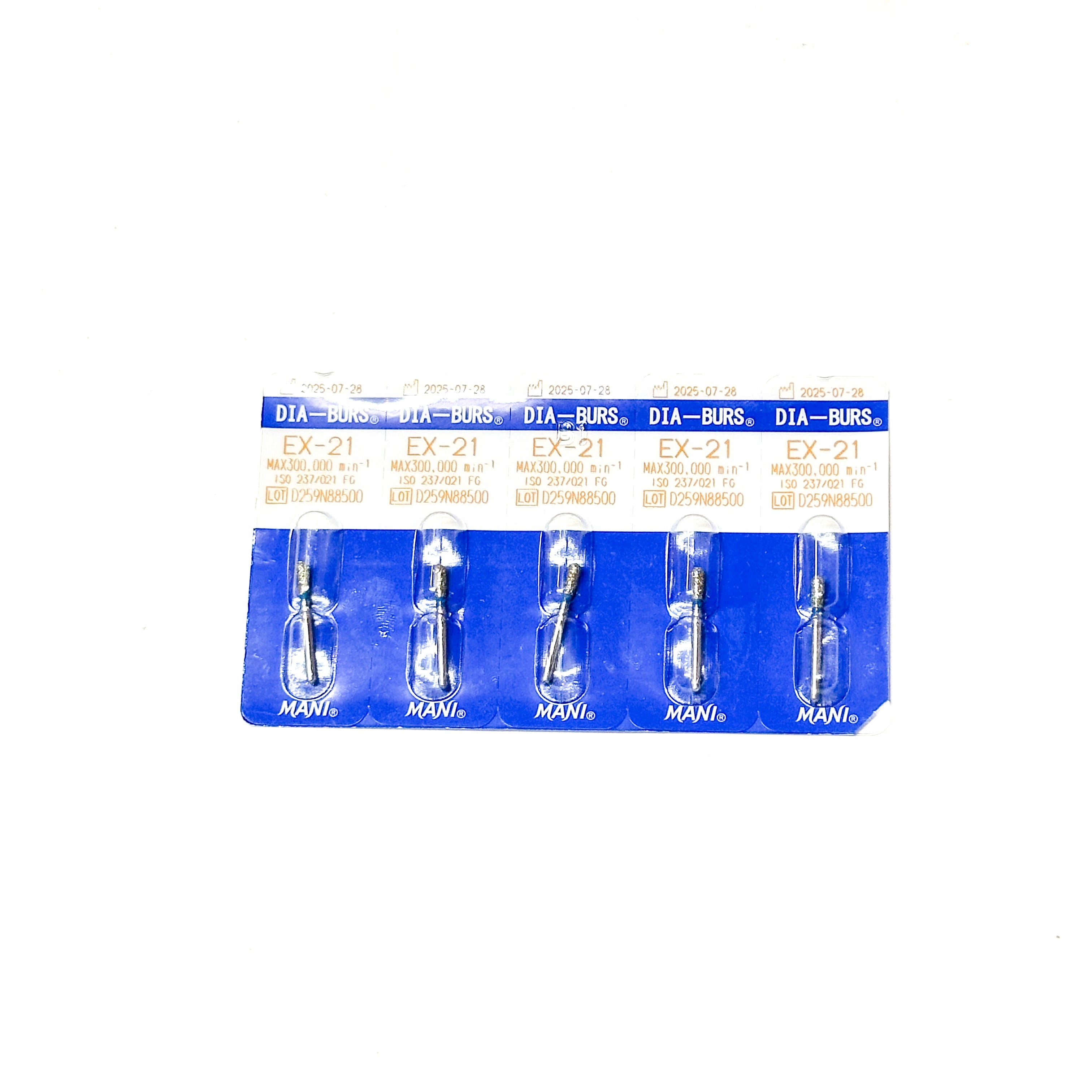 EX-21 EF - Extra Fine Tapered Fissure Bur