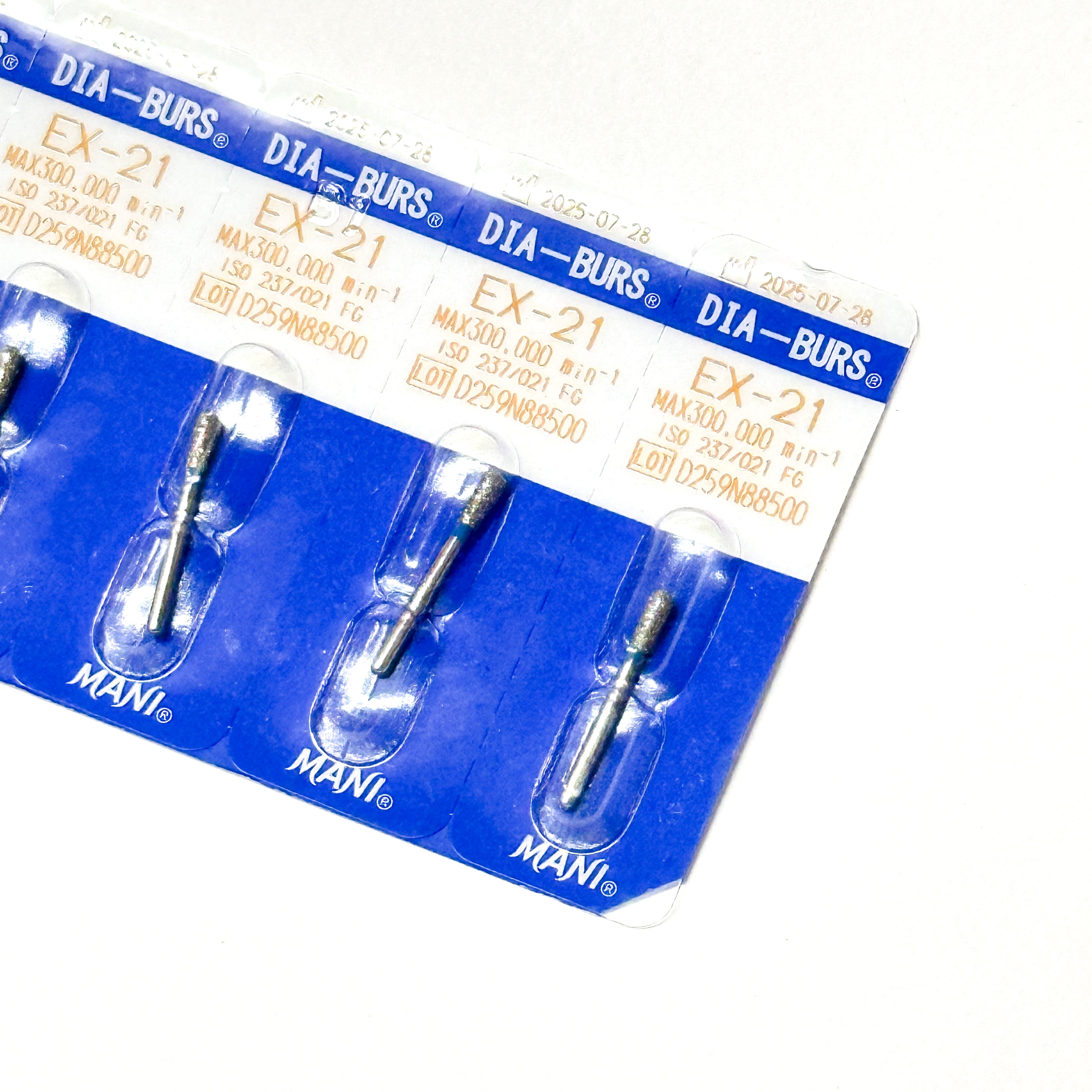 EX-21 EF - Extra Fine Tapered Fissure Bur