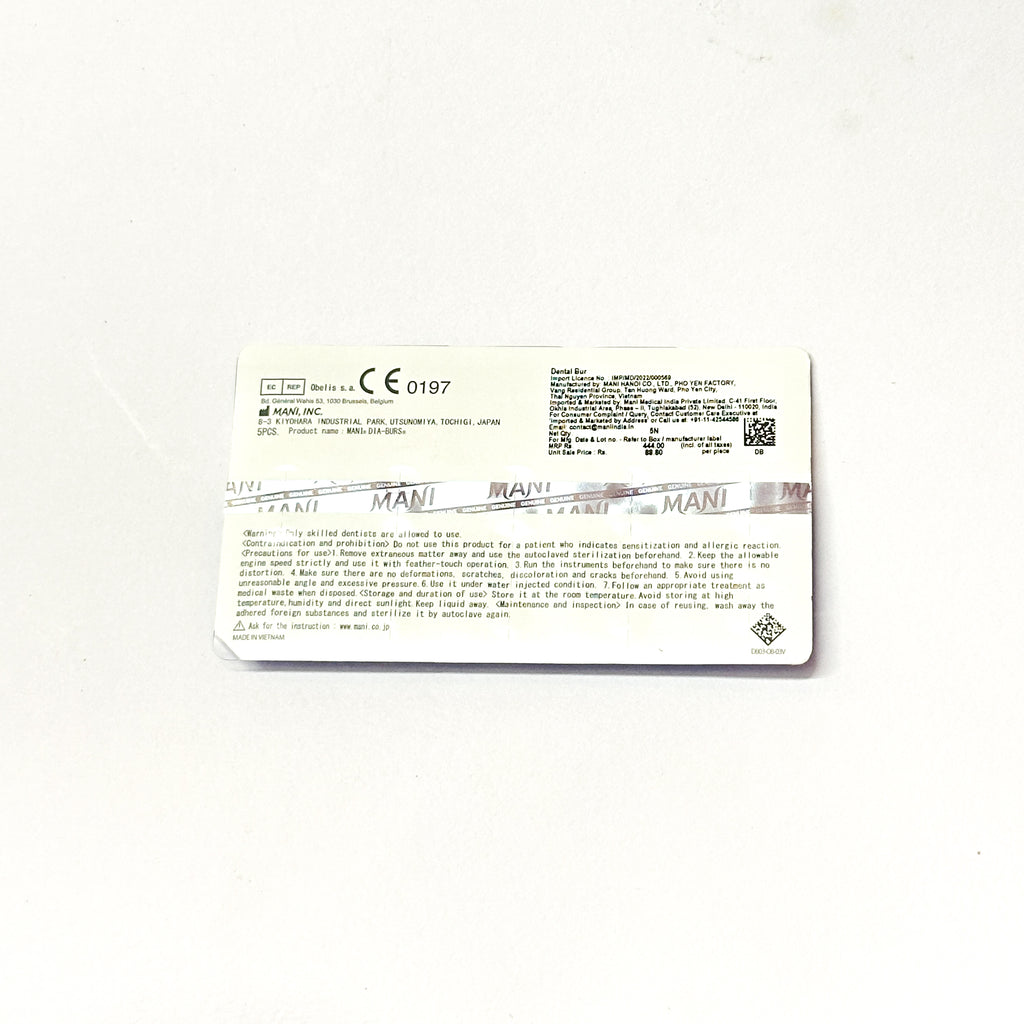 EX-21 EF - Extra Fine Tapered Fissure Bur