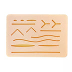 Suture Practice Kit with Pad – Realistic Silicone Pad, Surgical Tools, Portable Case – Ideal for Medical Students & Professionals