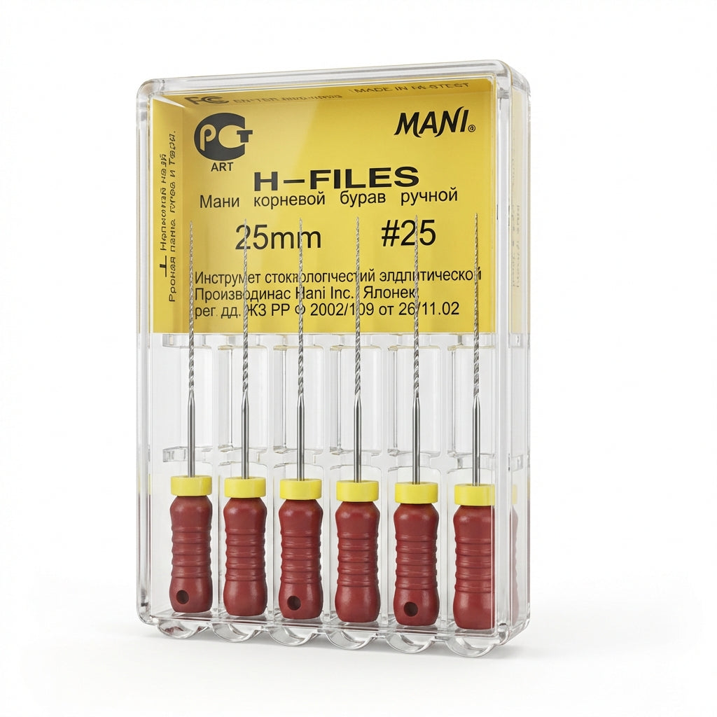 Mani H-Files 25mm
