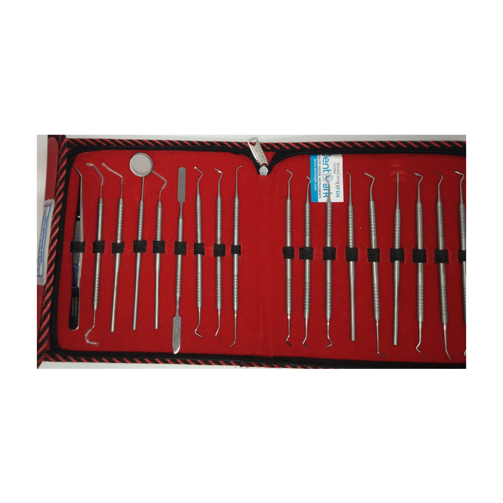 Puredent Conservative Instruments Premium Kit – Set of 19 Dental Instruments