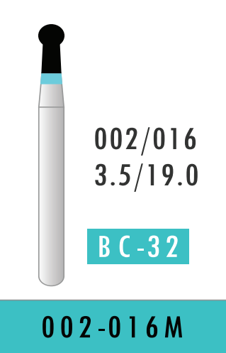 Medium Round Bur (002-016M)