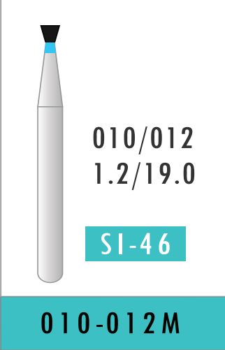 Medium Flat End Taper Bur (010-012M)