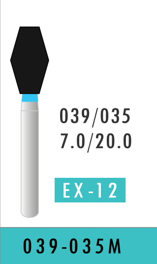 Medium Faceted Tapered Occlusal Bur (039-035M)