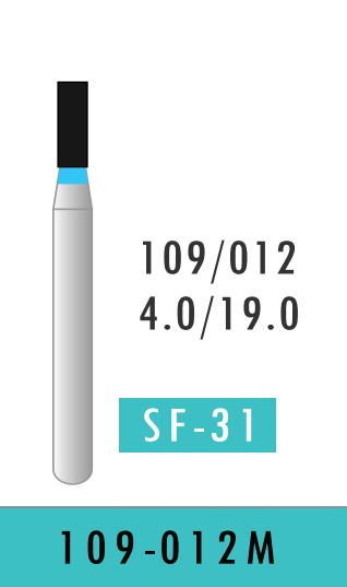 Medium Flame Taper Bur (109-012M)