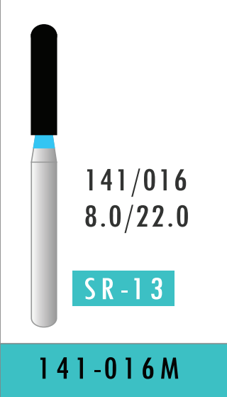 Medium Round End Cylinder Bur (141-016M)
