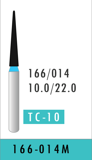 Fine Tapered Conical Bur (166-014M)