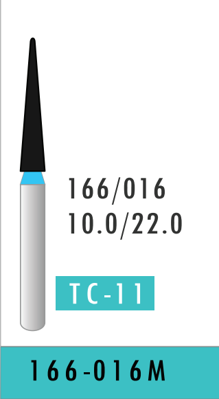 Medium Tapered Cone Bur (166-016M)