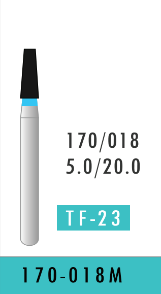 Fine Taper Fissure Bur (170-018M)