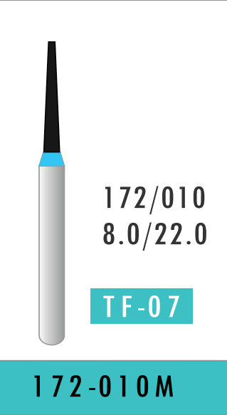 Extra Fine Tapered Fissure Bur (172-010M)