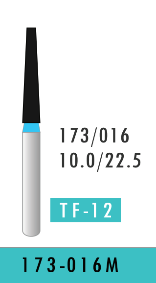 Medium Flat End Taper Bur (173-016M)