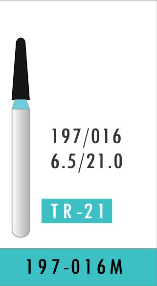 Medium Taper Round Bur (197-016M)