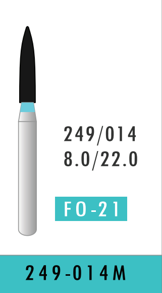 Medium Flame Bur (249-014M)