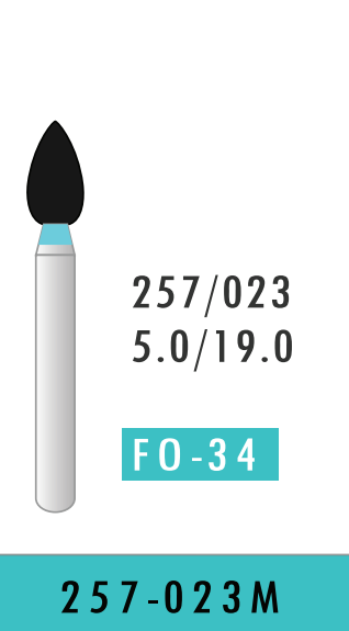 Extra Fine Flame Bur (257-023M)