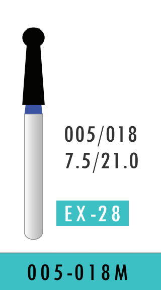 Medium Round Bur (005-018M)