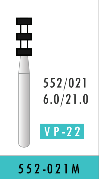 Medium Ring Finishing Bur (552-021 M)