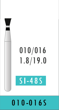 Super Coarse Flat End Taper Bur (010-016S)
