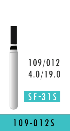 N/A Tapered Fissure Bur (109-012S)