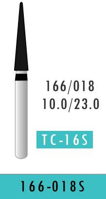 Super Coarse Tapered Cone Bur (166-018S)