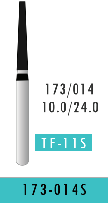 Tapered Flat End Bur (173-014S)