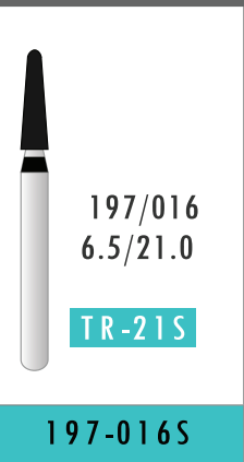 N/A Round End Taper Bur (197-016S)