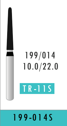 N/A Tapered Round End Bur (199-014S)