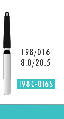 N/A Round End Taper Bur (198C-016S)