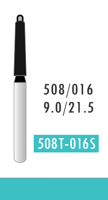 N/A Flat End Taper Bur (508T-016S)