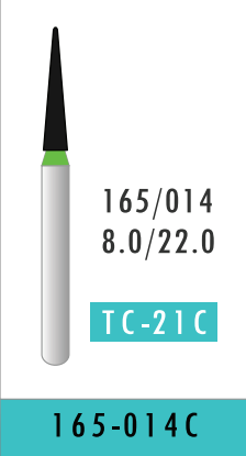 Coarse Tapered Conical Bur (165-014C)
