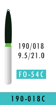 Coarse Flame Bur (190-018C)