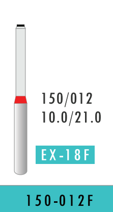 Fine Straight Fissure Bur (150-012F)