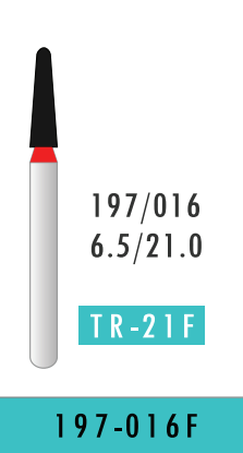 Fine Taper Round End Bur (197-016F)