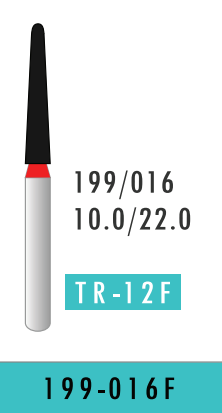 Fine Taper Round End Bur (199-016F)